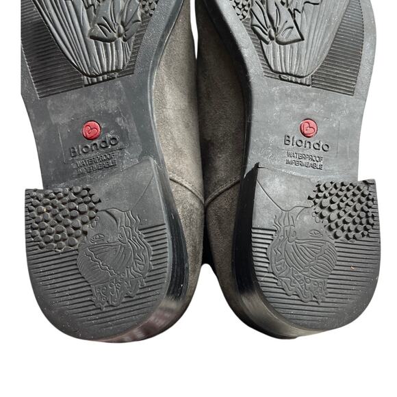 Blondo Velma Over the Knee OTK Gray Suede Boots Size 9.5 Women's - Picture 10 of 10